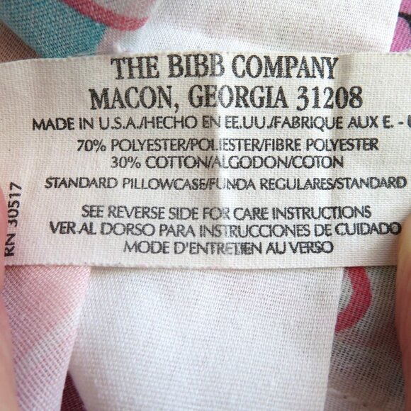 Vintage 1996 BIBB 1 Standard Pillowcase Tweety Sylvester Bugs Bunny Reversable - Picture 4 of 7